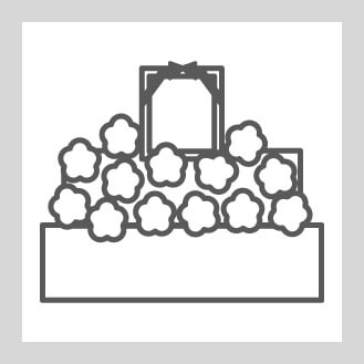 祭壇（最高級デザイン生花）