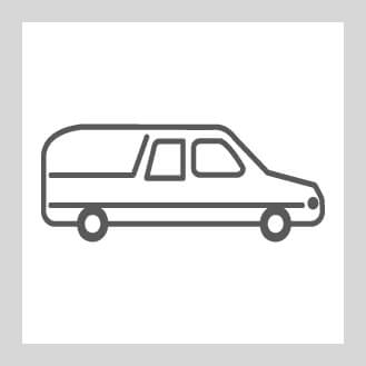 霊柩車（近未来型リムジン霊柩車）